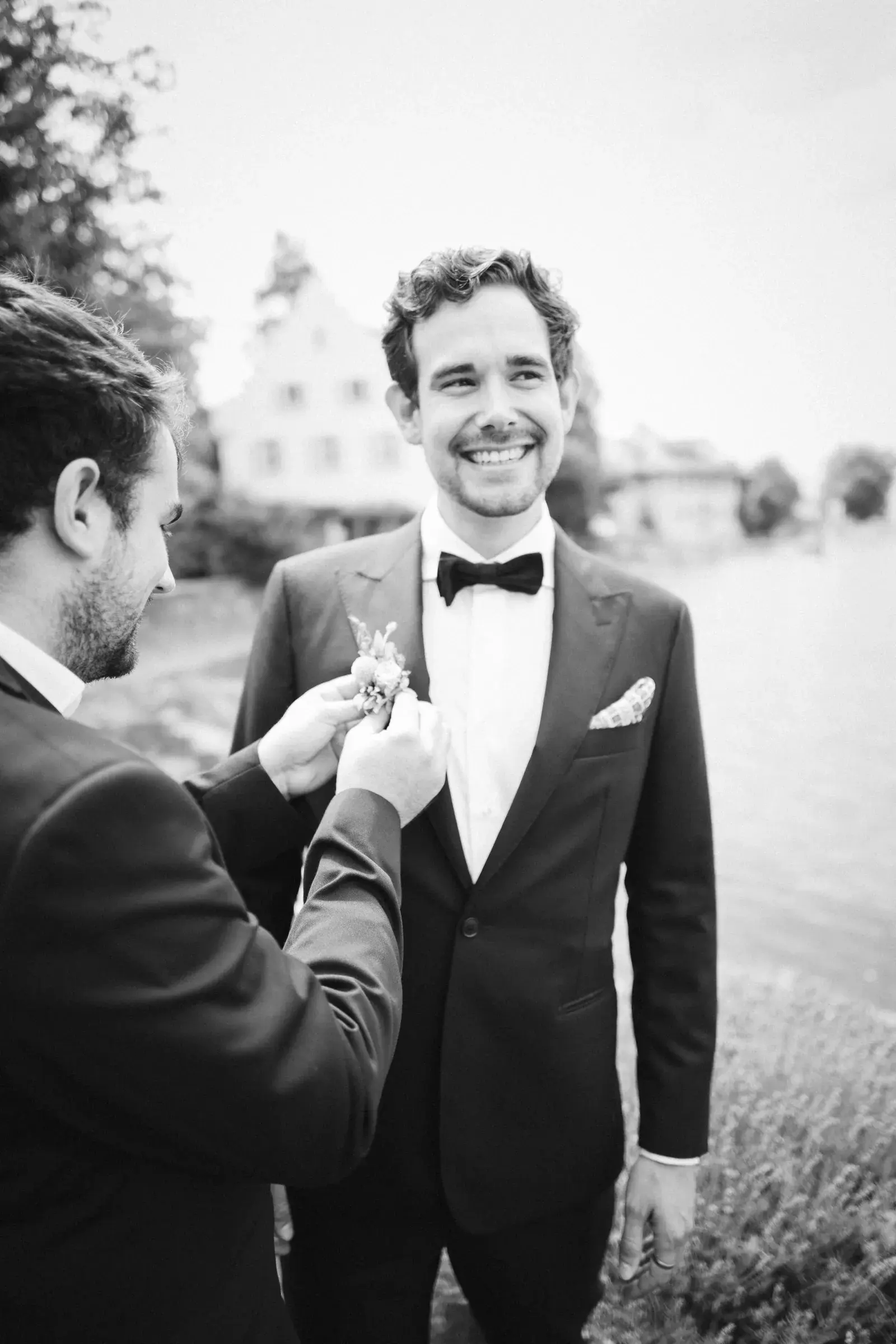 Documentary wedding photography by Cori Kasus at Lake Constance