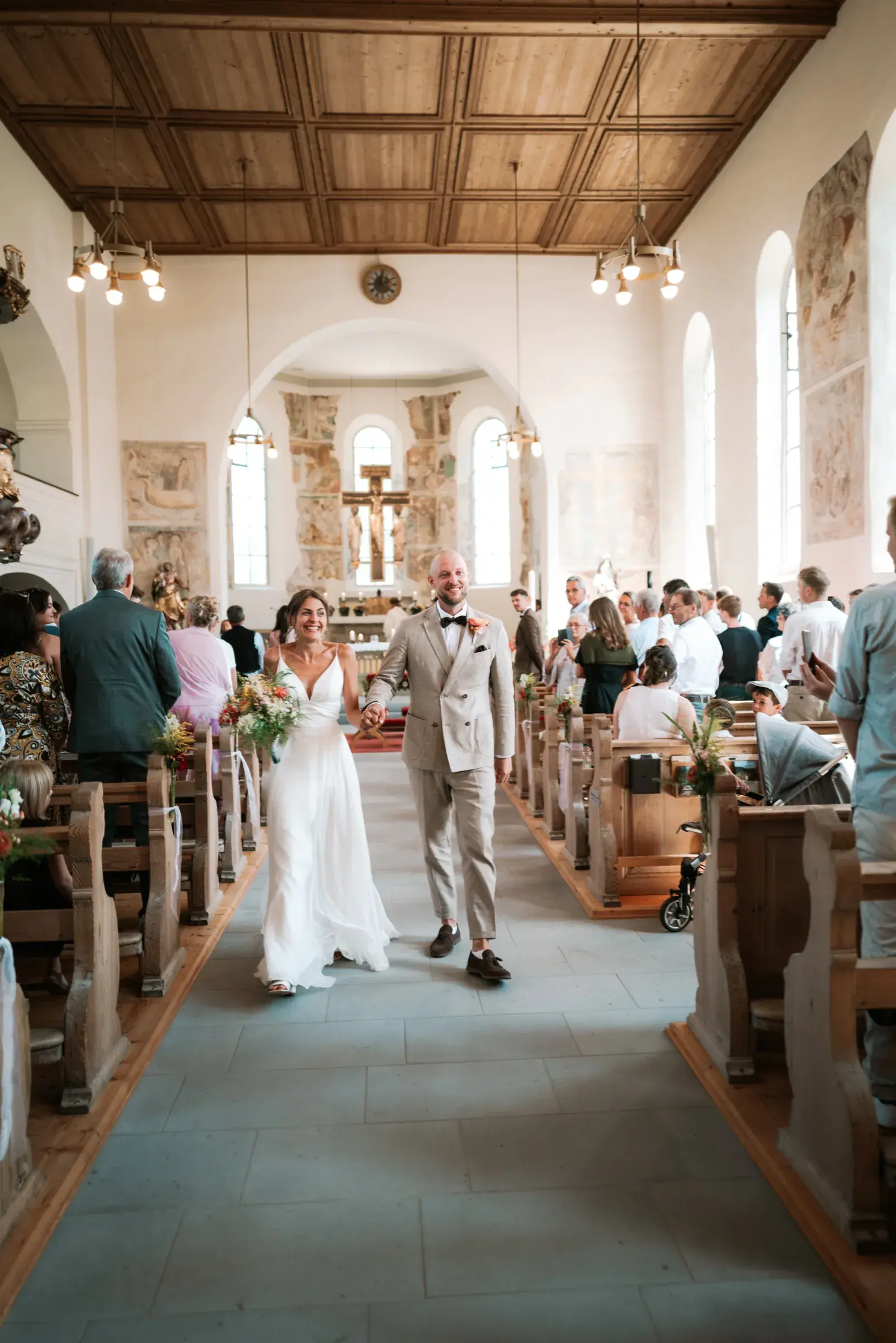 Documentary wedding photography by Cori Kasus at Lake Constance